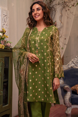 Zaaviay Stitched Eid Collection 2022  Anya (Three Piece)