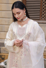 Dressline Semi Stitched 3 Pcs Emb Viscose Jacquard Collection