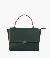 RTW Creation - Army green mini messenger bag
