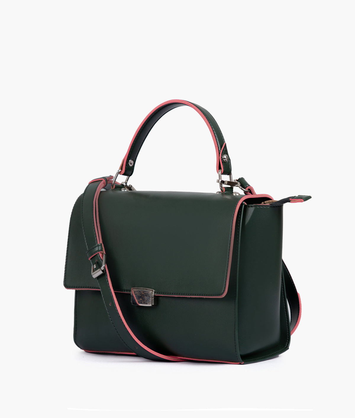 RTW Creation - Army green mini messenger bag