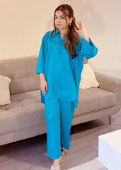 Modest West Stitched 2 Piece Festive Collection-Zaina