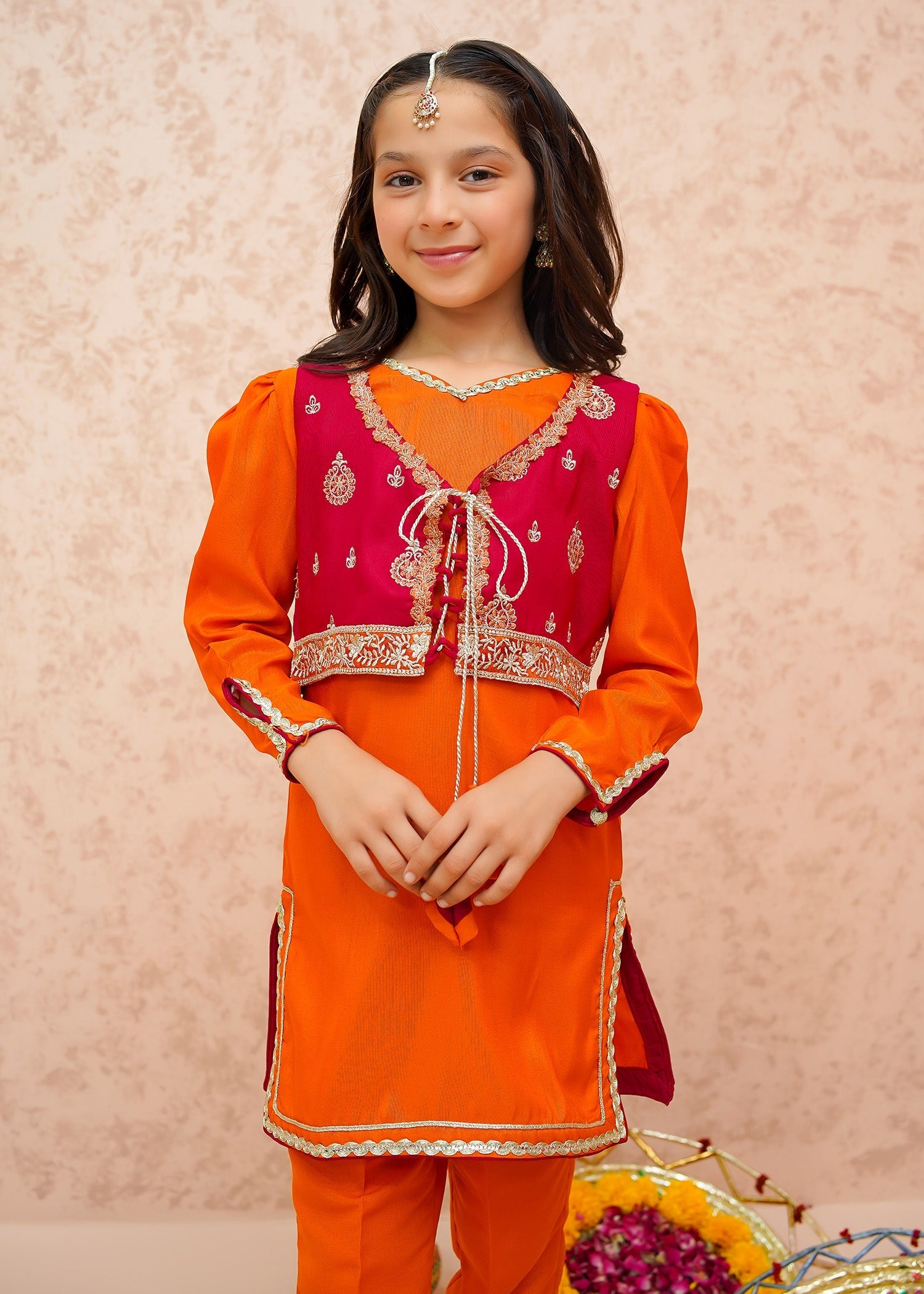 Eid Ka Andaaz By Modest Stitched 3 Piece Formals Collection'2025-9035 Toddler