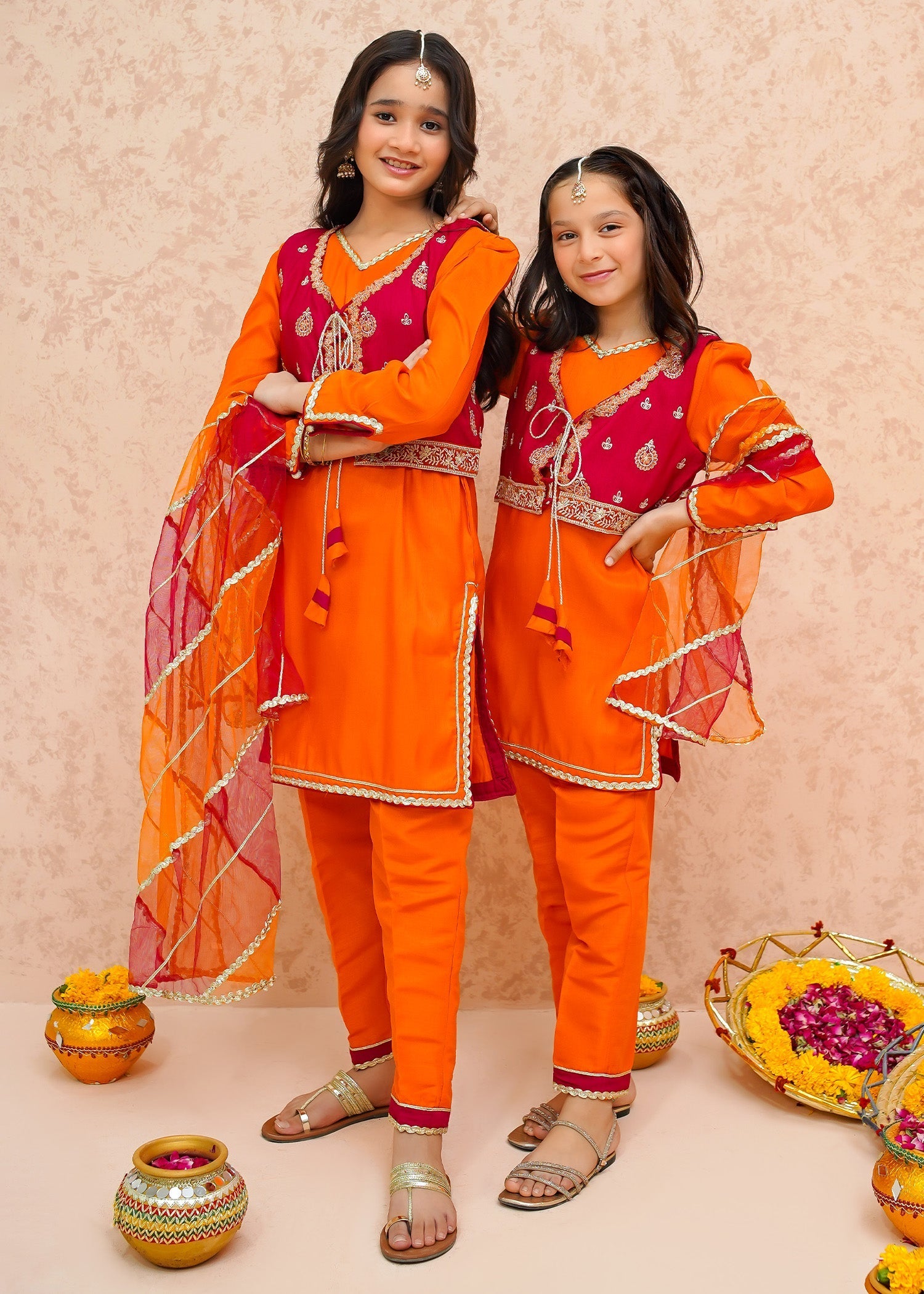 Eid Ka Andaaz By Modest Stitched 3 Piece Formals Collection'2025-9035 Toddler
