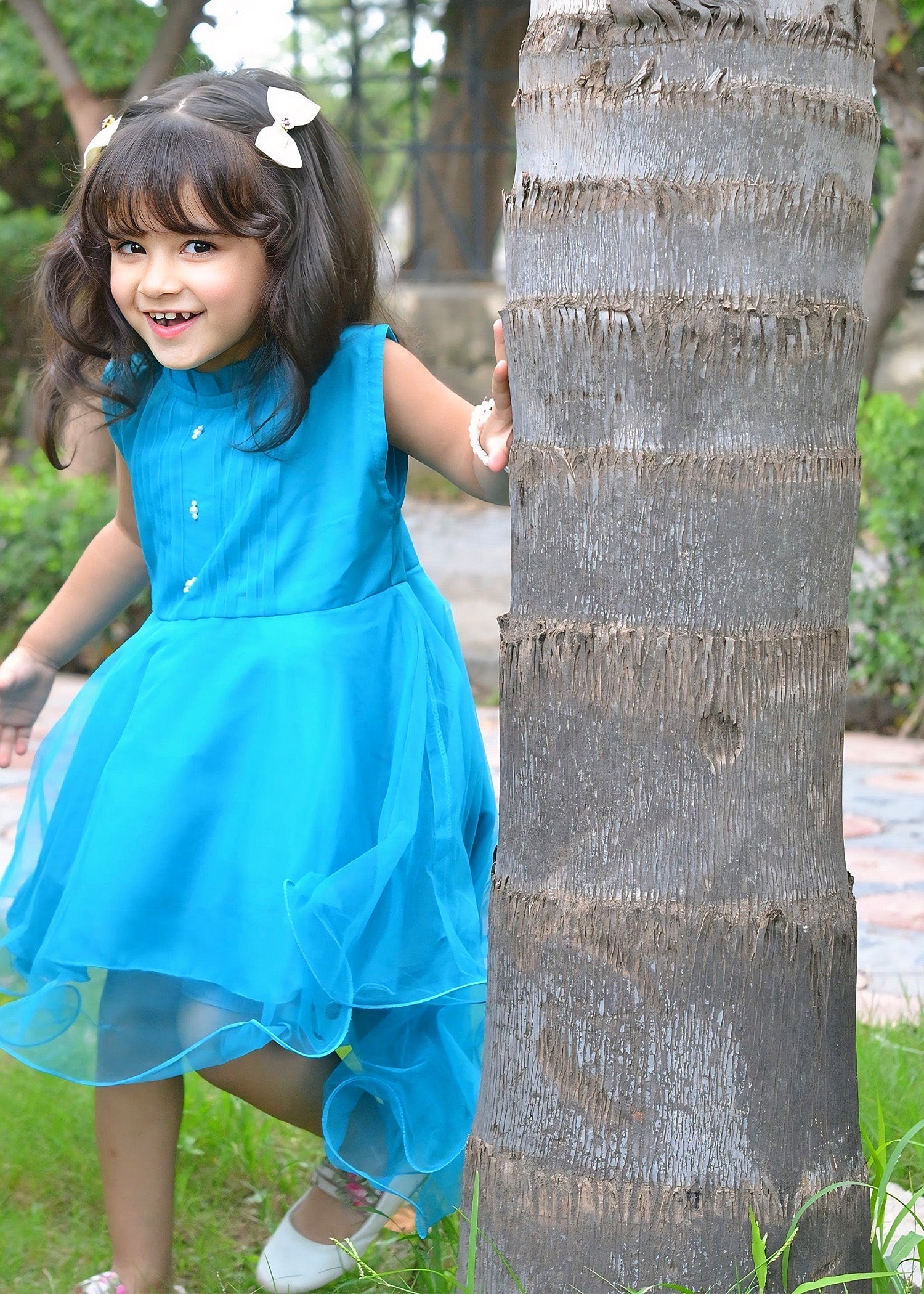 Fairy Bloom by Modest Stitched kids Formals Frock Collection'2025-Frost