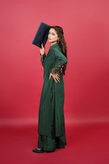 Zelina By Meeral Stitched 3 Piece Formals Collection'2025-HE-001