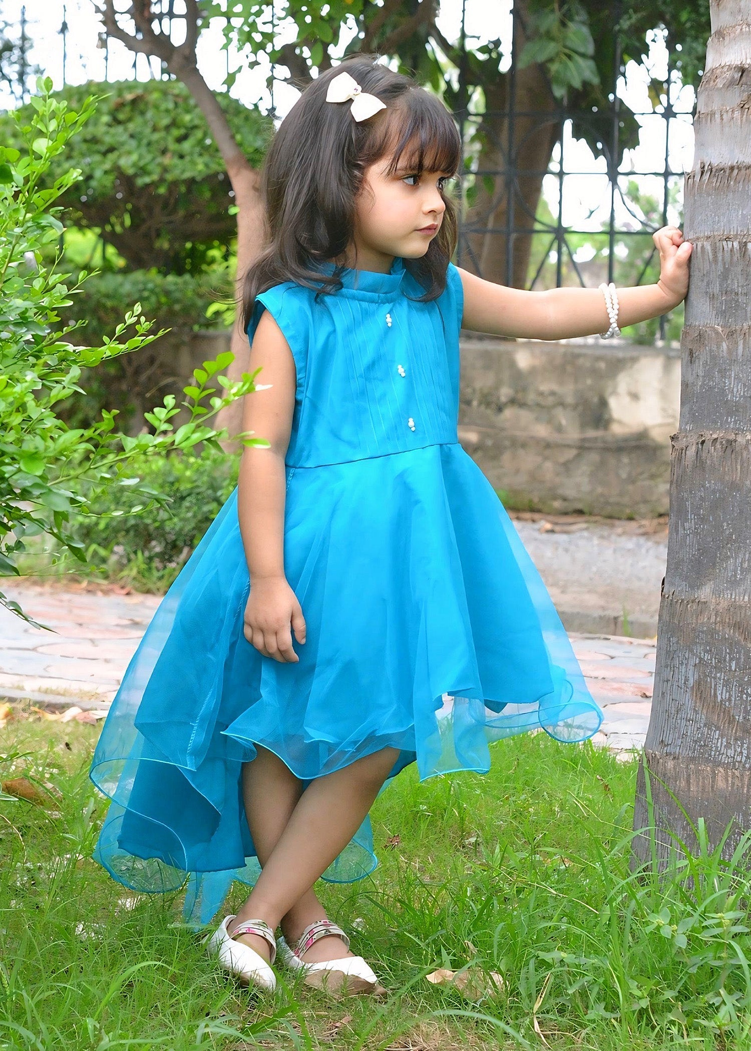 Fairy Bloom by Modest Stitched kids Formals Frock Collection'2025-Frost