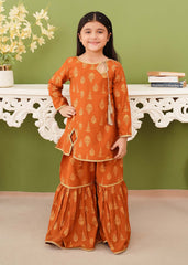 Modest Stitched 3 Piece Kids Festive Vol-01 Collection'2025-10170-Mst