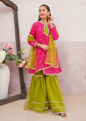 Modest Stitched 3 Piece Festive Edit Vol-02 Suit-9655-HPnk