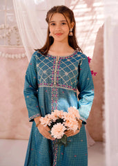 Modest Stitched 3 Piece Eid Edit Vol-02 Suit-10725-Grn
