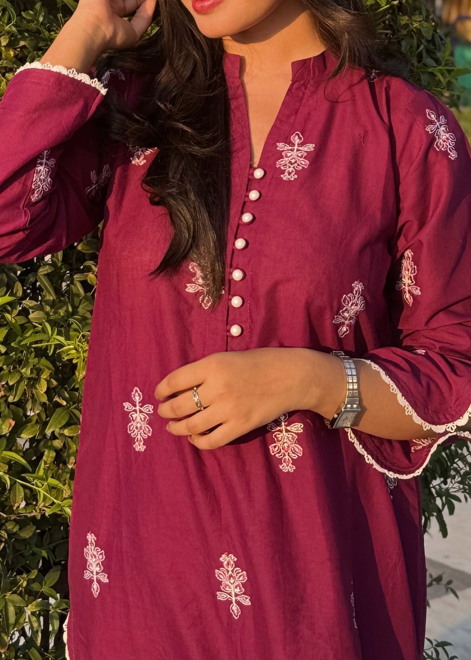 Modest West Stitched 2 Piece Festive Collection-Myra