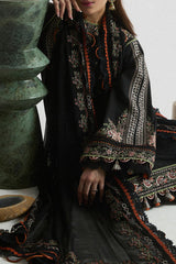 SS Lawn By Hussain Rehar Unstitched 3 Piece Emb Lawn Eid Edit Suit-03-Aurora