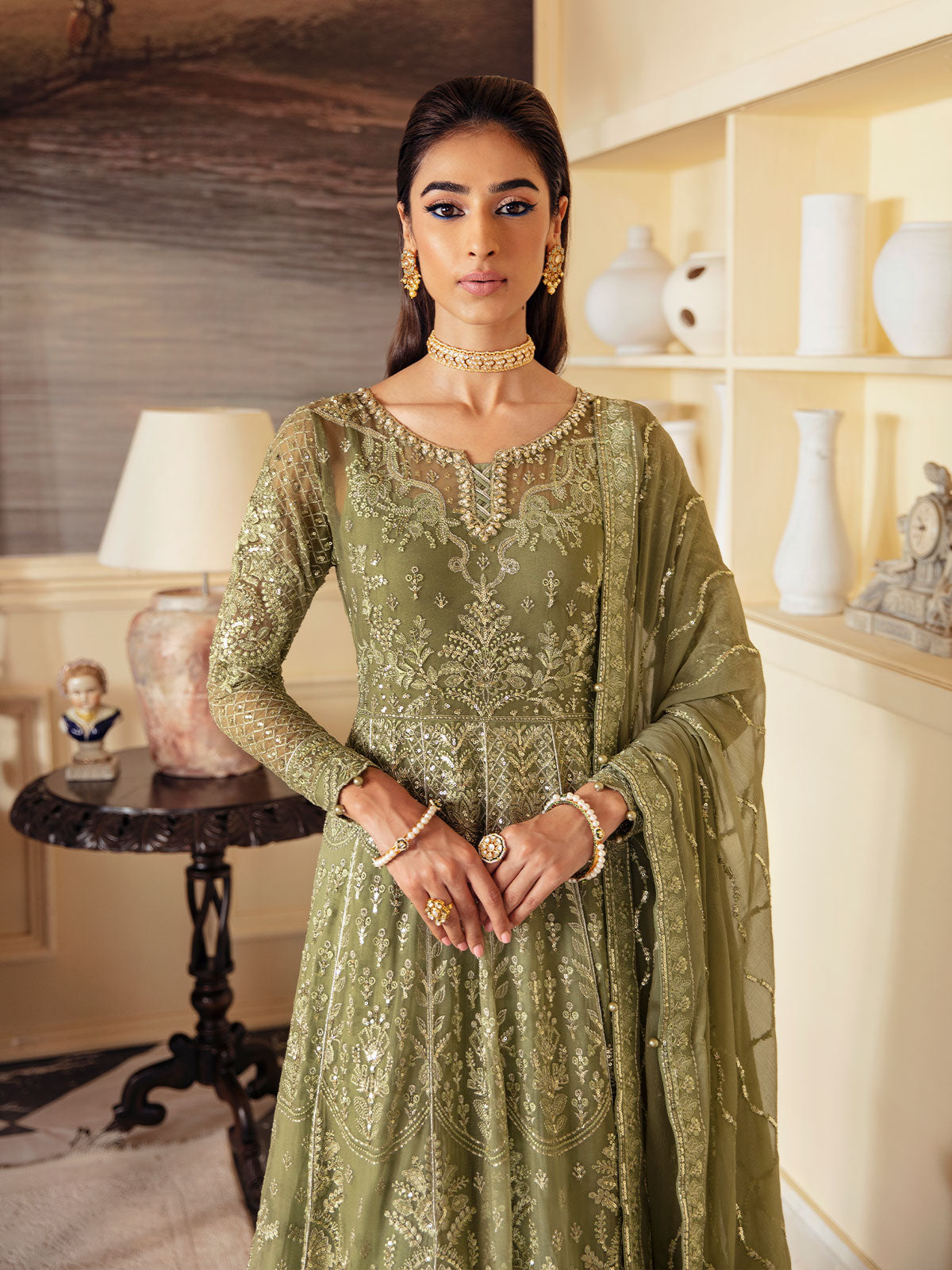 Gulaal Unstitched 3 Piece Emb Chiffon Vol-01 Collection'2023-Aysa GL-EC-23V1-07