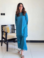 Zayne By Mashrib Stitched Summer Vol-01 Collection'2025-Azuree - 2pc