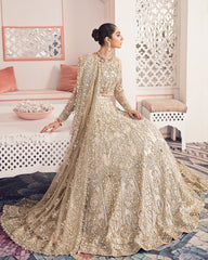Shehrnaaz By Gulaal Unstitched 3 Piece Bridal Suit-Saiba B-1
