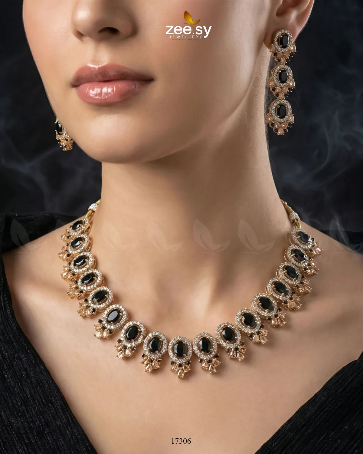 Embellished Necklace - Zeesy Jewellery