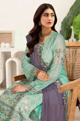 Sangeet By Ramsha Unstitched 3 Piece Chiffon Vol-01 Collection'2024-B-110