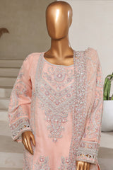 Mahpara by Sada Bahar Stitched 3 Piece Festive Formals Vol-16 Collection'2025-B-30-Peach