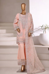 Mahpara By Sada Bahar Stitched 3 Piece Festive Formal Limited Edition Vol-02 Suit-B-30 PINK