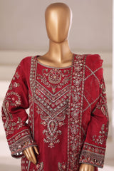 Mahpara By Sada Bahar Stitched 3 Piece Festive Formal Limited Edition Vol-02 Suit-B-30 RED