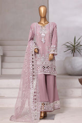 Mahpara By Sada Bahar Stitched 3 Piece Festive Formal Limited Edition Vol-03 Suit-B-32-PLUM
