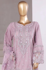 Mahpara By Sada Bahar Stitched 3 Piece Festive Formal Limited Edition Suit-B-33 PLUM