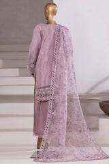 Mahpara By Sada Bahar Stitched 3 Piece Festive Formal Limited Edition Suit-B-33 PLUM