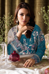Sangeet by Ramsha Unstitched 3 Piece Chiffon Vol-04 Suit-B-401