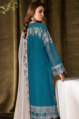 Sangeet by Ramsha Unstitched 3 Piece Chiffon Vol-04 Suit-B-401