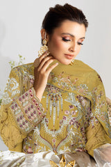 Sangeet by Ramsha Unstitched 3 Piece Chiffon Vol-04 Suit-B-408