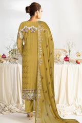 Sangeet by Ramsha Unstitched 3 Piece Chiffon Vol-04 Suit-B-408