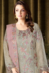 Sangeet by Ramsha Unstitched 3 Piece Chiffon Vol-04 Suit-B-409