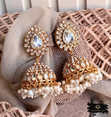 Made For Her-Aura Drop Jhumka - KMW1141