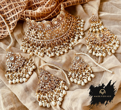 Made For Her-Noor-e-Arzoo Bridal Collar Set - KAT1001