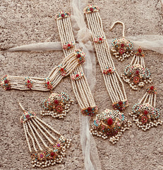 Made For Her-Begums Glory Hyderabadi Bridal Set - WM1014