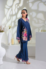 Dhaga Stitched 2 Piece Crepe Suit-Aurora