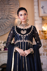 Kalidaar Frocks By Asma & Sidra Stitched Formals Suit-Mehr-un-Nissa