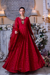 Kalidaar Frocks By Asma & Sidra Stitched Formals Suit-Mushaq