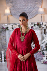 Kalidaar Frocks By Asma & Sidra Stitched Formals Suit-Mushaq