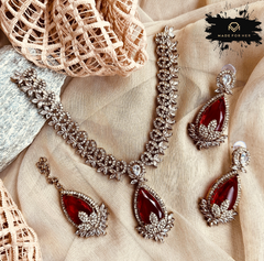 Made For Her-Luna Luxe Necklace Set - RJK1010