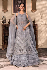 Maria B Mbroidered Unstitched 3 Piece Heritage Suit-BD-2603