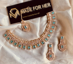 Made For Her-Zircon Style Necklace - KAHD091