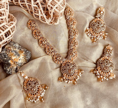 Made For Her-Mira ? Dainty Drop Necklace Set - KAHD1027