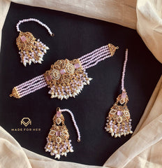 Made For Her-Delicate Choker Set - KAHD246