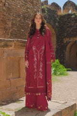 Qalamkar Unstitched 3 Piece Eid Luxury Lawn Suit-BE-06-Rhea