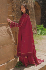 Qalamkar Unstitched 3 Piece Eid Luxury Lawn Suit-BE-06-Rhea