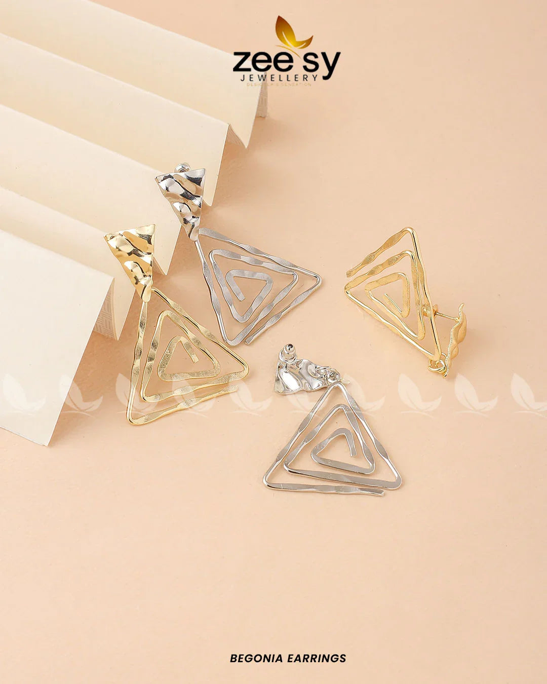 Begonia Earrings - Zeesy Jewellery
