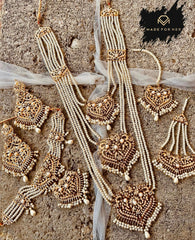 Made For Her-Hyderabadi Royal 3-Layered Bridal Set - RAYN1004