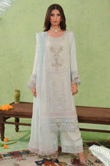 Bayan By Guzel Stitched 3 Piece Chiffon Formals Suit-BG-01-Sapna