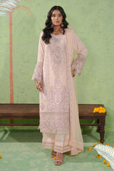 Bayan By Guzel Stitched 3 Piece Chiffon Formals Suit-BG-03-Tehreer