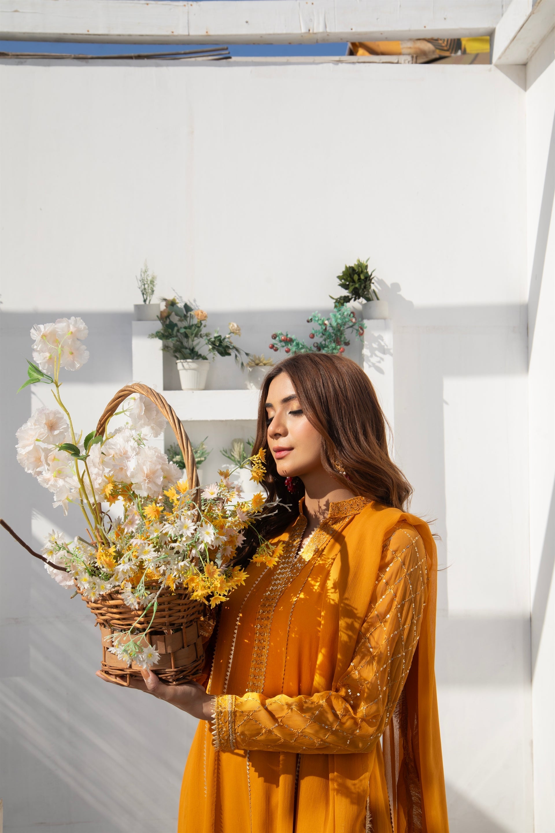 Manahils Stitched Formals Kurti 106